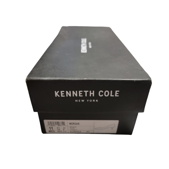 Kenneth Cole Womens Black Morgan Leather Pumps - Picture 6 of 6